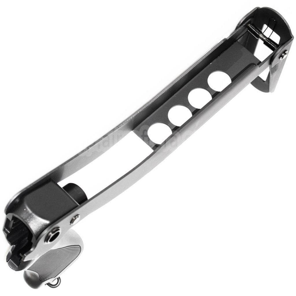 CYMA メタルフォールディングストック（プラスチックグリップ付き）CYMA M870シリーズショットガン対応 ブラック