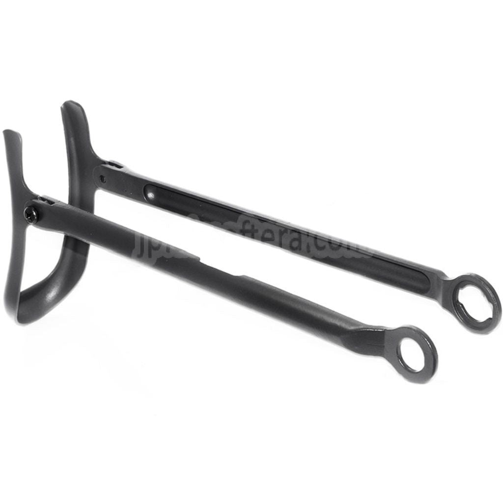 CYMA ブルガリアンスタイル メタル アンダーフォールディングストック CYMA CM028S AK47S VFC G&G CLASSIC ARMY ICS SRC Jing Gong JG Echo1 Matrix AK Beta AEG ライフル エアソフトガン ブラック