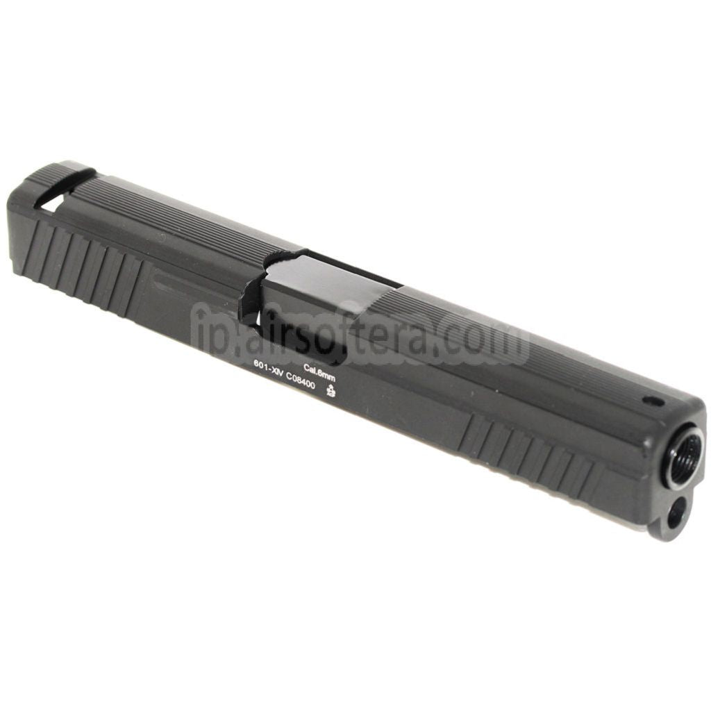 APS製アルミスライド（バレル付き） ACP601 / 東京マルイ G17 GBBピストル用 ブラック