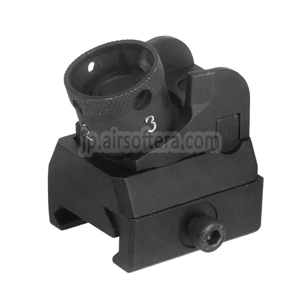 メタル製 HK416 コンバットリアサイト（20mmピカティニーレールライフル対応）