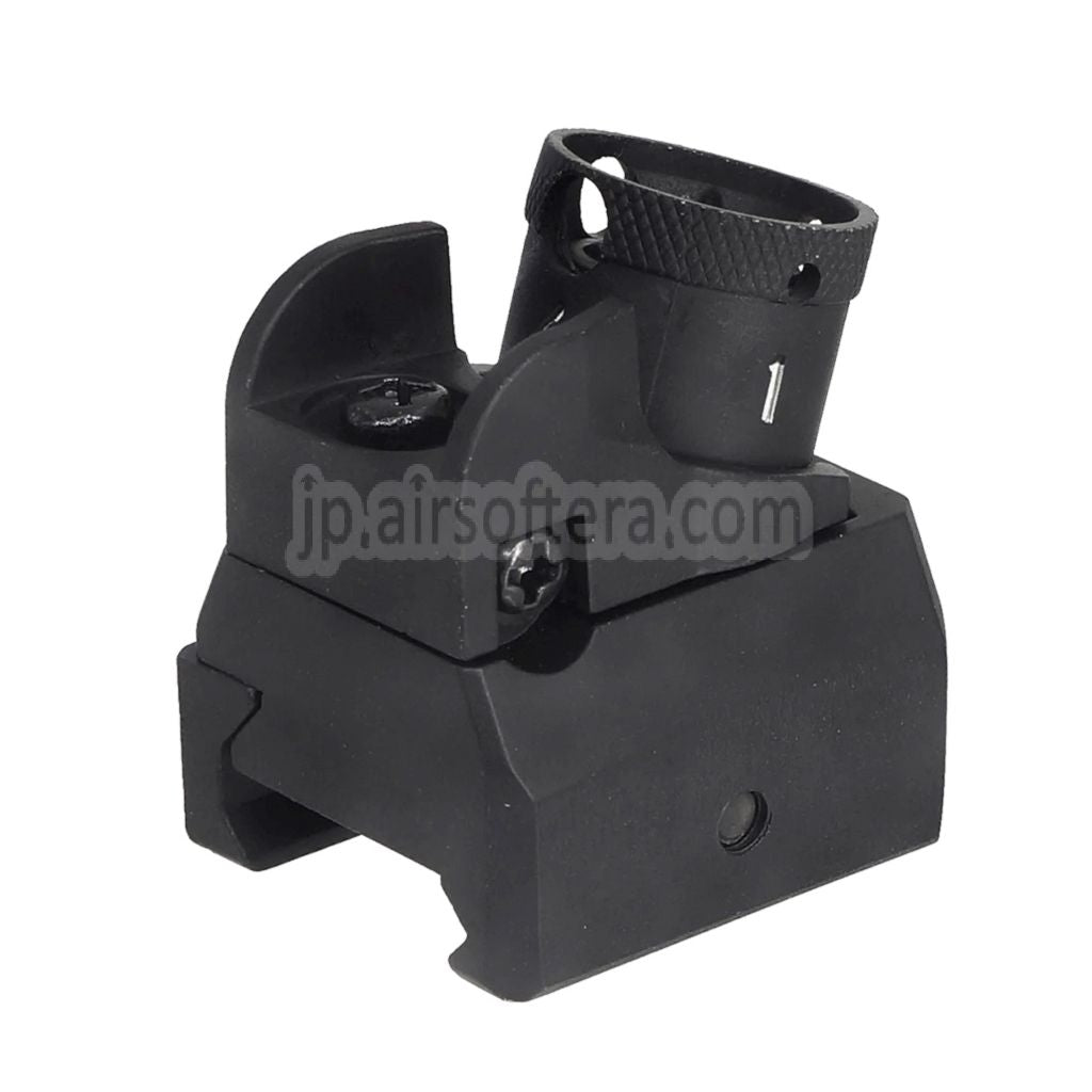 メタル製 HK416 コンバットリアサイト（20mmピカティニーレールライフル対応）