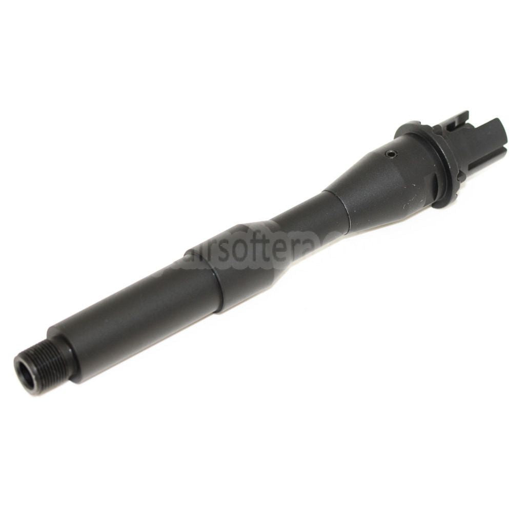 5KU 7インチ アルミCQBアウターバレル -14mm逆ネジ 反時計回りネジ M4 M16シリーズAEGライフル対応 ブラック