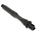 5KU 7インチ アルミCQBアウターバレル -14mm逆ネジ 反時計回りネジ M4 M16シリーズAEGライフル対応 ブラック