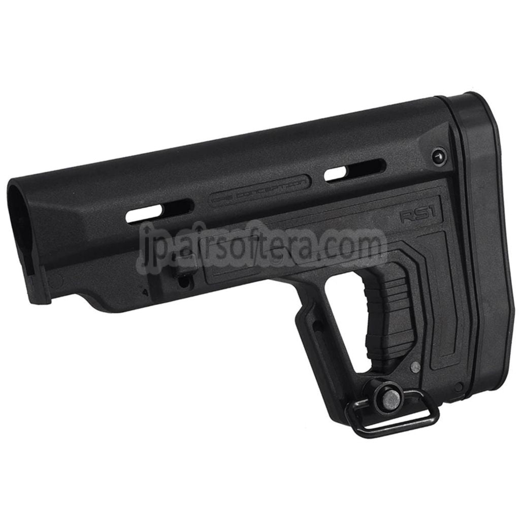 APS ポリファイバーRS1 タイプ1ストック M4 M16シリーズAEGライフル用 ブラック