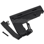 APS ポリファイバーRS1 タイプ1ストック M4 M16シリーズAEGライフル用 ブラック