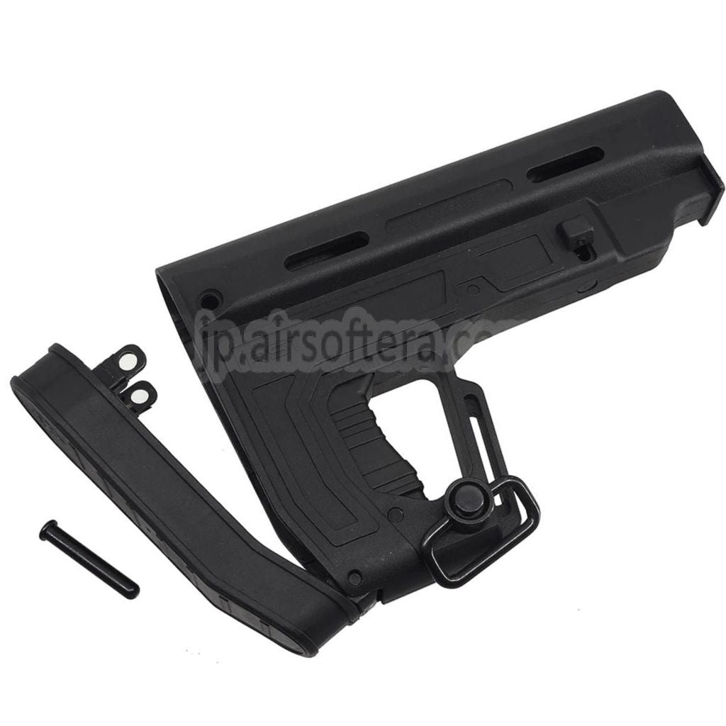 APS ポリファイバーRS1 タイプ1ストック M4 M16シリーズAEGライフル用 ブラック