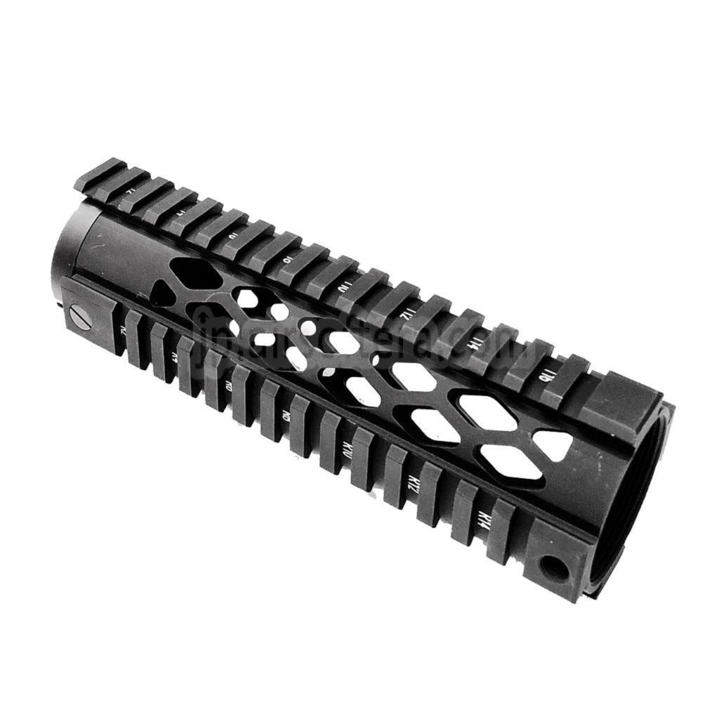 5KU ダイヤモンドシリーズ カービン RAS ハンドガードレールシステム M4 M16シリーズ AEG GBB ライフル対応 ブラック