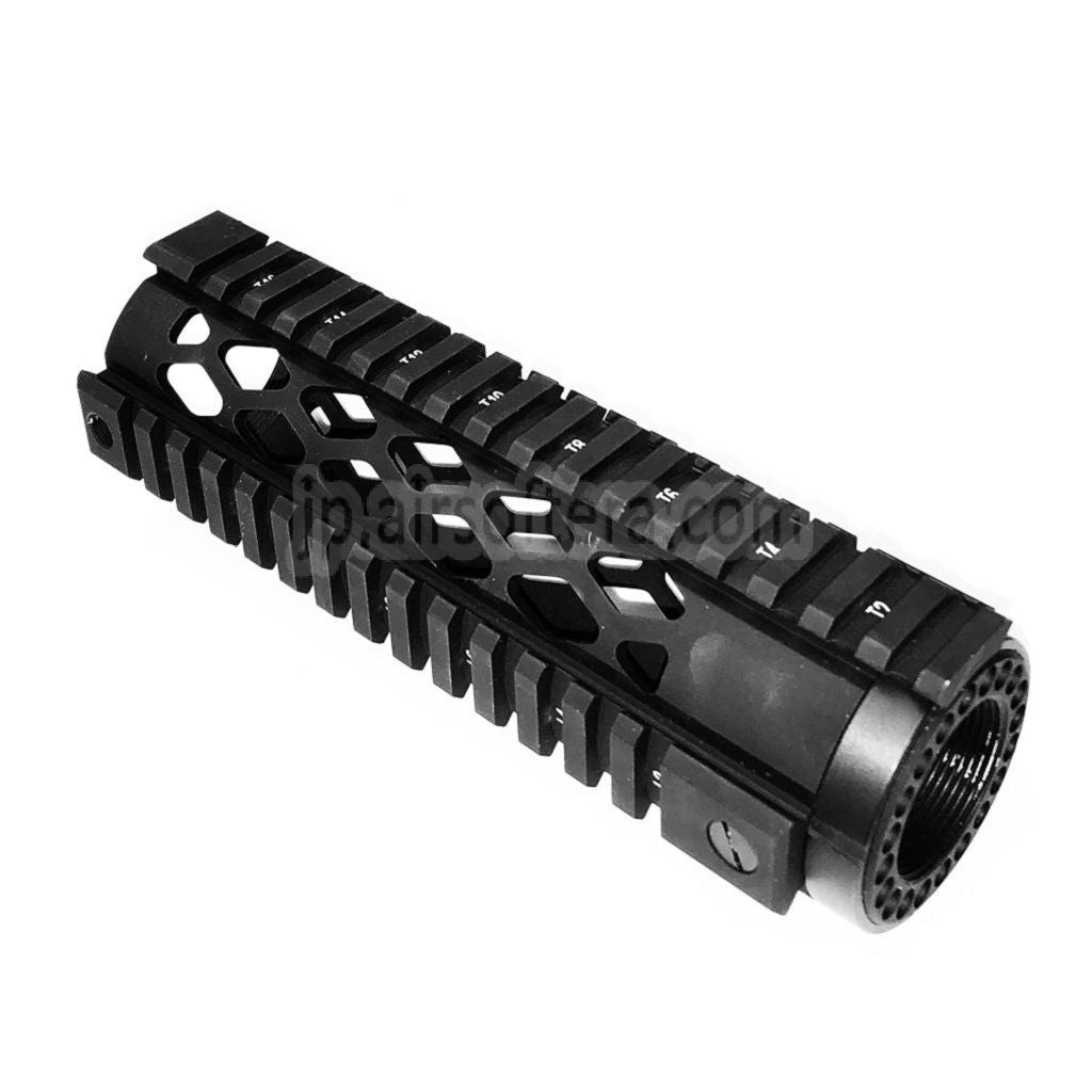 5KU ダイヤモンドシリーズ カービン RAS ハンドガードレールシステム M4 M16シリーズ AEG GBB ライフル対応 ブラック