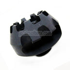 5KU アルミクッキーカッターコンプフラッシュハイダー -14mm CCW 反時計回りネジバレルライフル対応 エアソフトガン ブラック