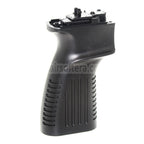 プラスチックハンドグリップ WELL R2 VZ61 SCORPION AEP SMGライフル エアソフトガン対応 ブラック