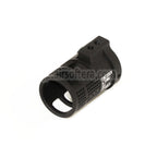 5KU アルミ製CAGEブラストダイバーター フラッシュハイダー -14mm CCW 反時計回りネジバレルライフル用 ブラック