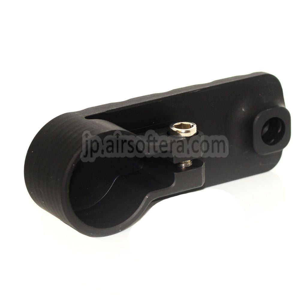 5KU 軽量ストック バットパッドプレート M4 M16シリーズ AEGライフル用 ブラック