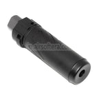 5KU 128mm/149mm SOCOM556 ミニQDサプレッサー サイレンサーB フラッシュハイダー付き -14mm CCW 反時計回りネジバレルライフルに適合 エアソフト ブラック