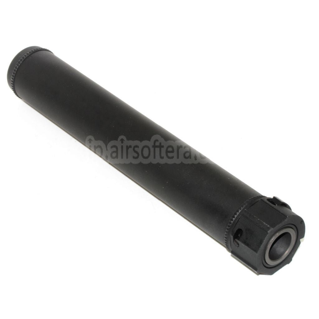 5KU 249mm SOCOM762 SS QDサプレッサー サイレンサーA フラッシュハイダー付き -14mm CCW 反時計回りネジバレルライフルに適合 エアソフト ブラック