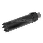5KU 175mm SOCOM RC モンスターQDサイレンサー サプレッサー（フラッシュハイダー付き）-14mm CCW 反時計回りネジバレル ライフル用 ブラック