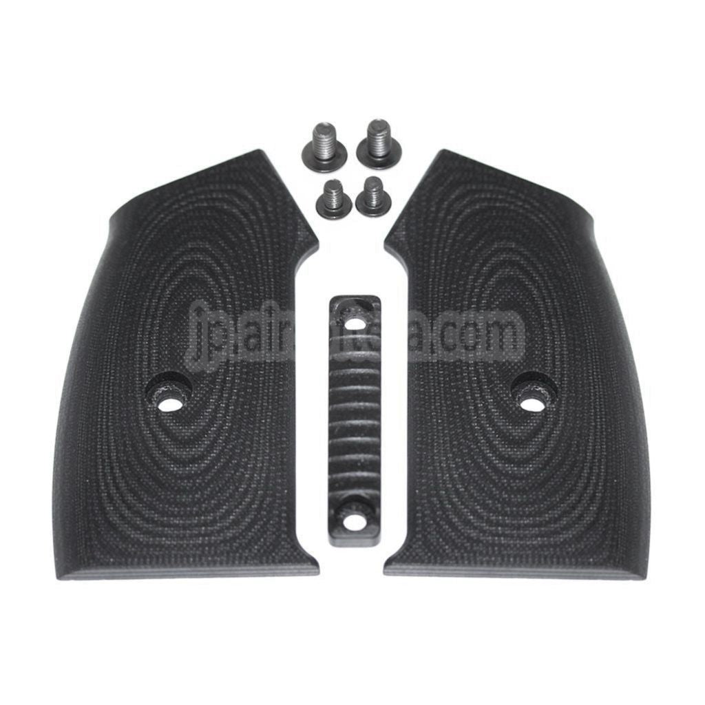 5KU 交換可能コンプリートモジュラーピストルグリップセット (エッジ) M4 M16シリーズ GBBライフルに適合 エアソフトガン ブラック