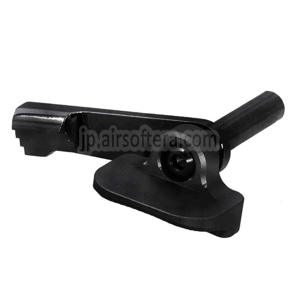 AIP ステンレス鋼 サムレスト付きスライドストップ  東京マルイH-Capa 5.1 4.3シリーズGBBピストルエアソフトガンに適合