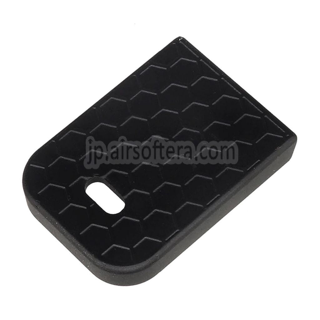 5KU ステンレススチールHIVEマガジンベースプレート 東京マルイ G17 G18C GBBマガジンに適合   ブラック