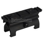 AirsoftEra 20mm 上部およびサイドレールマウントベース  MP5シリーズ電動ガン GBBライフルに適合  ブラック