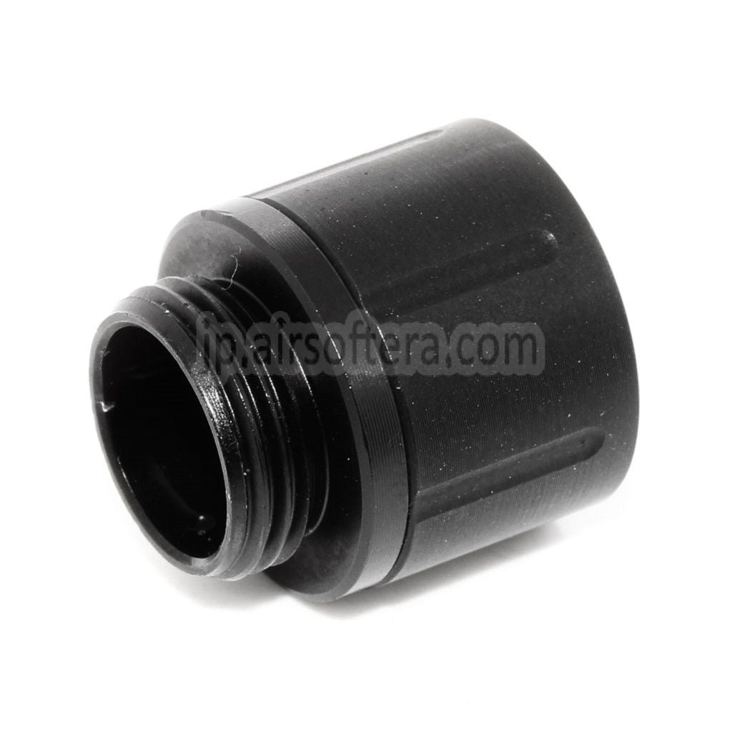 バレルサイレンサーコンペンセイターアダプター G17対応 -12mm逆ネジ -14mm逆ネジ 反時計回り ネジカバー付き