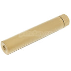 5KU 213mm SOCOM762 RCサプレッサー サイレンサー（フラッシュハイダー付き）-14mm CCW 反時計回りネジ式バレルライフルエアガン用