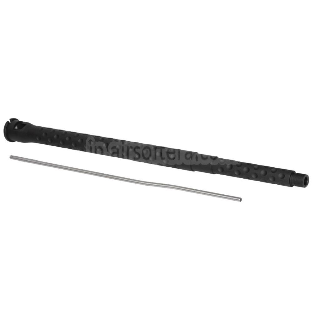 5KU 15インチ/15.5インチ アルミ製 SR16 E3 アウターバレル -14mm CCW 反時計回りネジ WA M4 GBBライフルエアソフト用