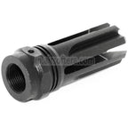 5KU 60mm VENOM マズルブレーキ フラッシュハイダー -14mm 逆ネジ 反時計回りバレル ライフル対応 ブラック