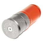 KING ARMS 120発40mm CO2グレネードガスカートリッジ シェル バージョンIII オレンジレッド/グレー