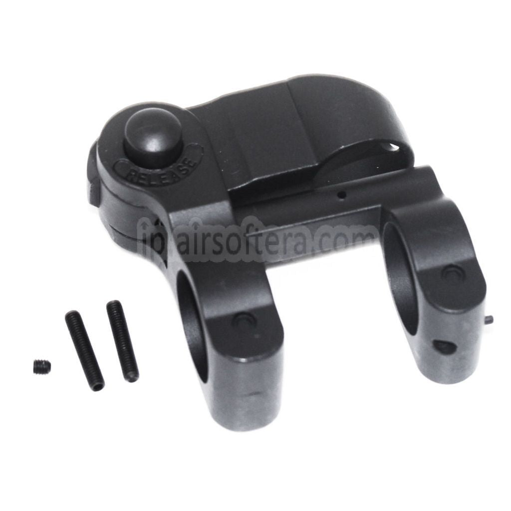 CYMA SPRスタイル MK12 MOD 0 タクティカル フリップアップ フロントサイト M4 M16シリーズ AEG ライフル エアソフト ブラック