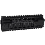 PTS Ergo Z フリーフロートハンドガードレールシステム M4 M16シリーズAEGライフルエアソフトガンに適しています  ブラック