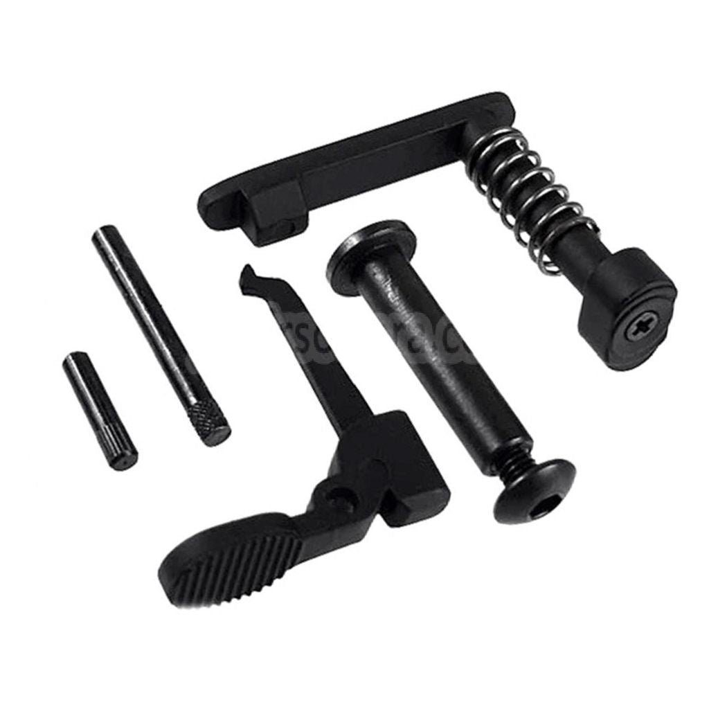 E&C マリーン M4A1 メタルボディレシーバーセット(ロゴ刻印入り)  E&C 東京マルイ M4 M16 シリーズ AEG ライフル エアソフトガンに適合  ブラック