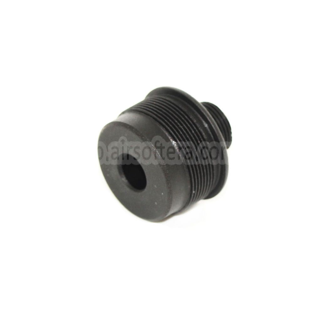 バレルサイレンサーコンペンセイターアダプター 東京マルイ VSR-10 / WELL MB02 (+14mm 時計回り→反時計回り) シリーズ スナイパーライフル用