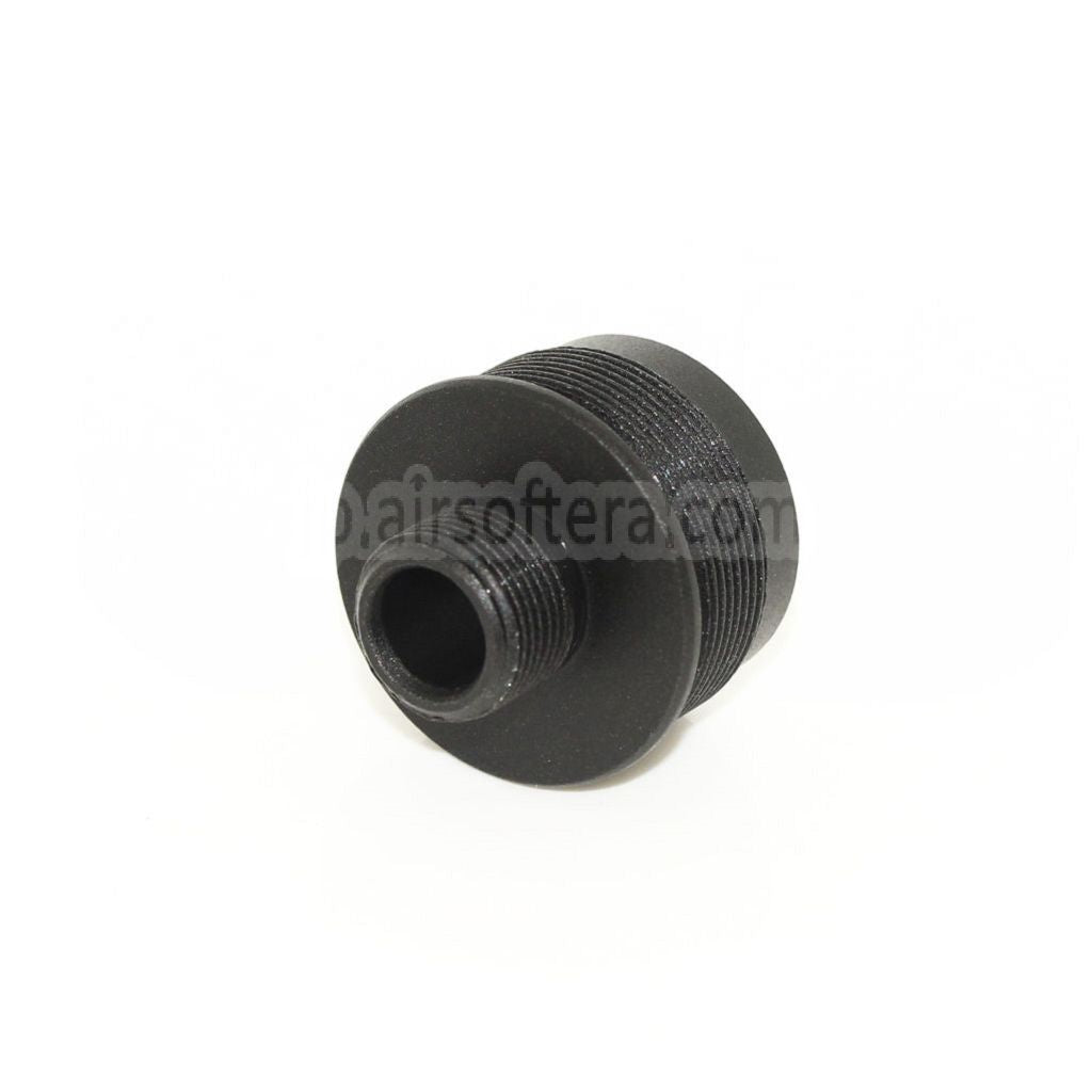 バレルサイレンサーコンペンセイターアダプター 東京マルイ VSR-10 / WELL MB02 (+14mm 時計回り→反時計回り) シリーズ スナイパーライフル用