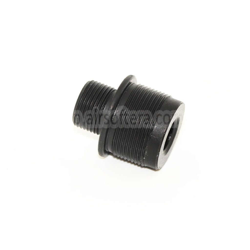 バレル東京マルイ VSR-10 / WELL MB03 (14mm 正転→逆転) シリーズスナイパーライフル対応サイレンサーコンペンセイターアダプター