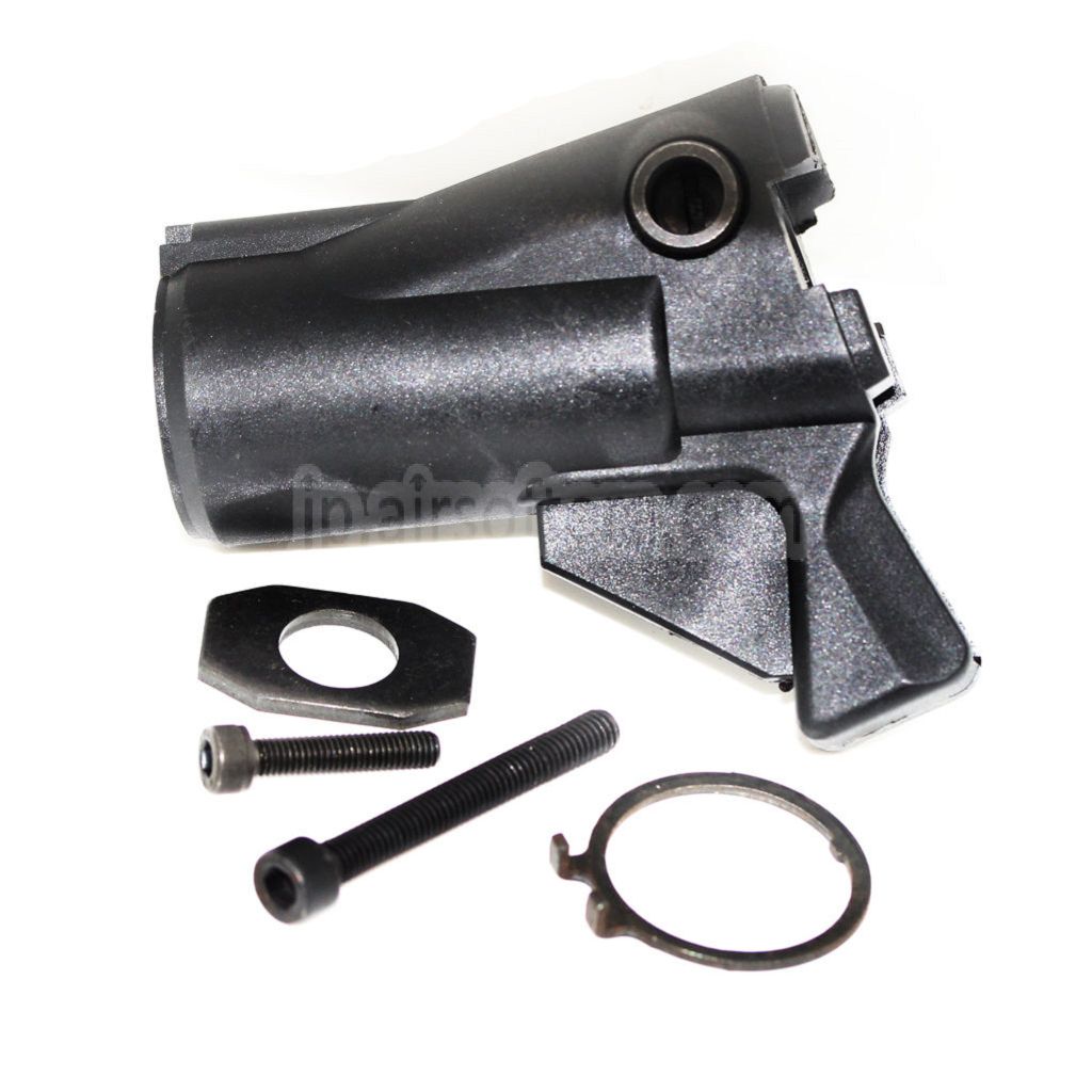 PPS M870 ショットガンストックアダプター タイプA M4シリーズライフルストック対応 エアソフトガン ブラック