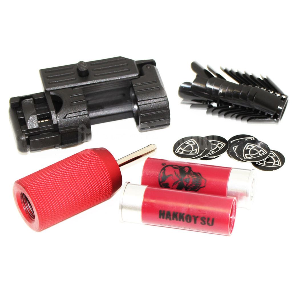 APS スマートショットミニランチャー (カートリッジシェル、ペイントボールシリンダーアダプター、ワッド、シーリングペーパー、ベルトループ付き)