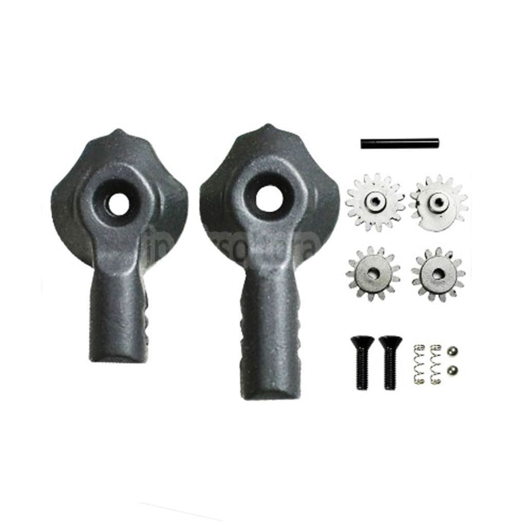 APS ファントム エクストリーミス ライフル (PER) V2 シルバーエッジ ロング/ショート アンビファイアセレクター PER M4 M16シリーズ AEGライフル対応 エアソフト