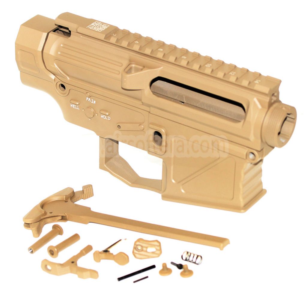 APS ファントム エクストリーミス ライフル Phantom Extremis Rifle PER アッパー&ロワー メタルボディレシーバー PER M4 M16シリーズ AEGライフル対応 エアソフト