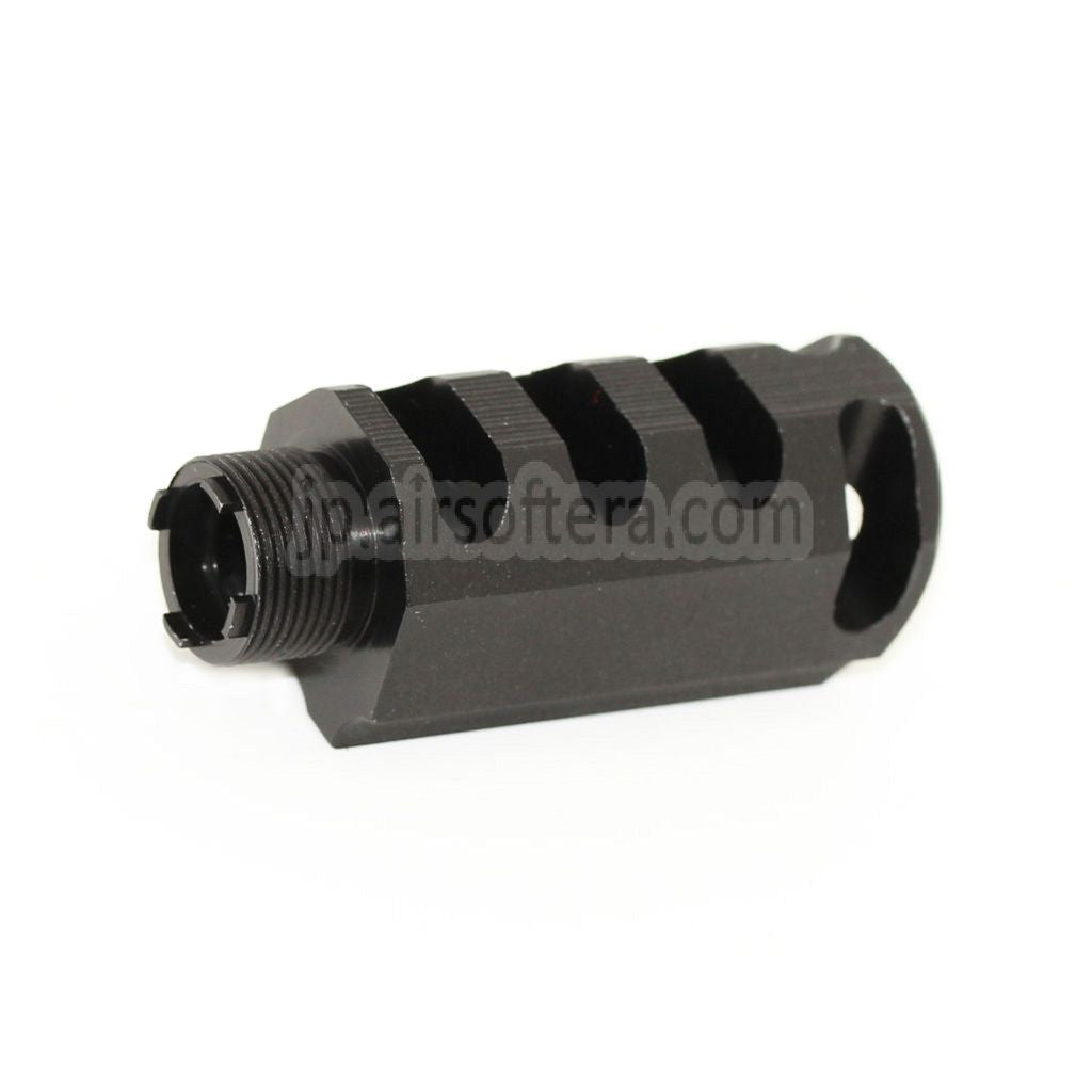 DOUBLE BELL 60mm/48mm フロントキット コンペンセイター DOUBLE BELL 東京マルイ 1911 GBBピストル対応 ブラック