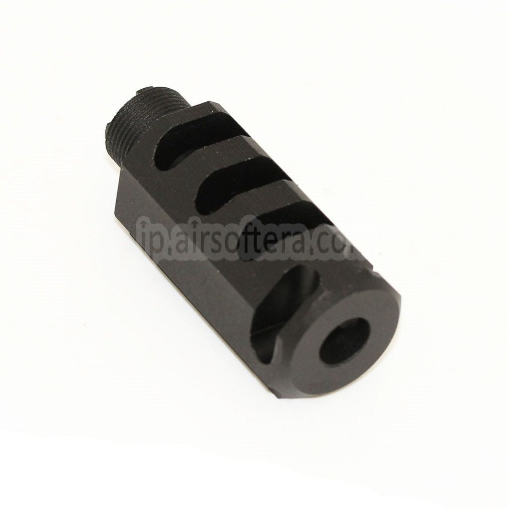 DOUBLE BELL 60mm/48mm フロントキット コンペンセイター DOUBLE BELL 東京マルイ 1911 GBBピストル対応 ブラック