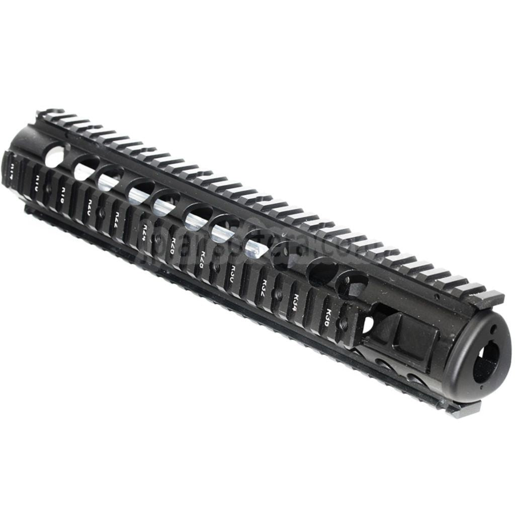 CYMA 295mm CNCアルミ製 M5 RASハンドガードレールシステム CYMA D-Boys、G&P Classic-Army、KWA、G&G、Jing Gong、JG、東京マルイ M4/M16シリーズ電動ガン対応 ブラック