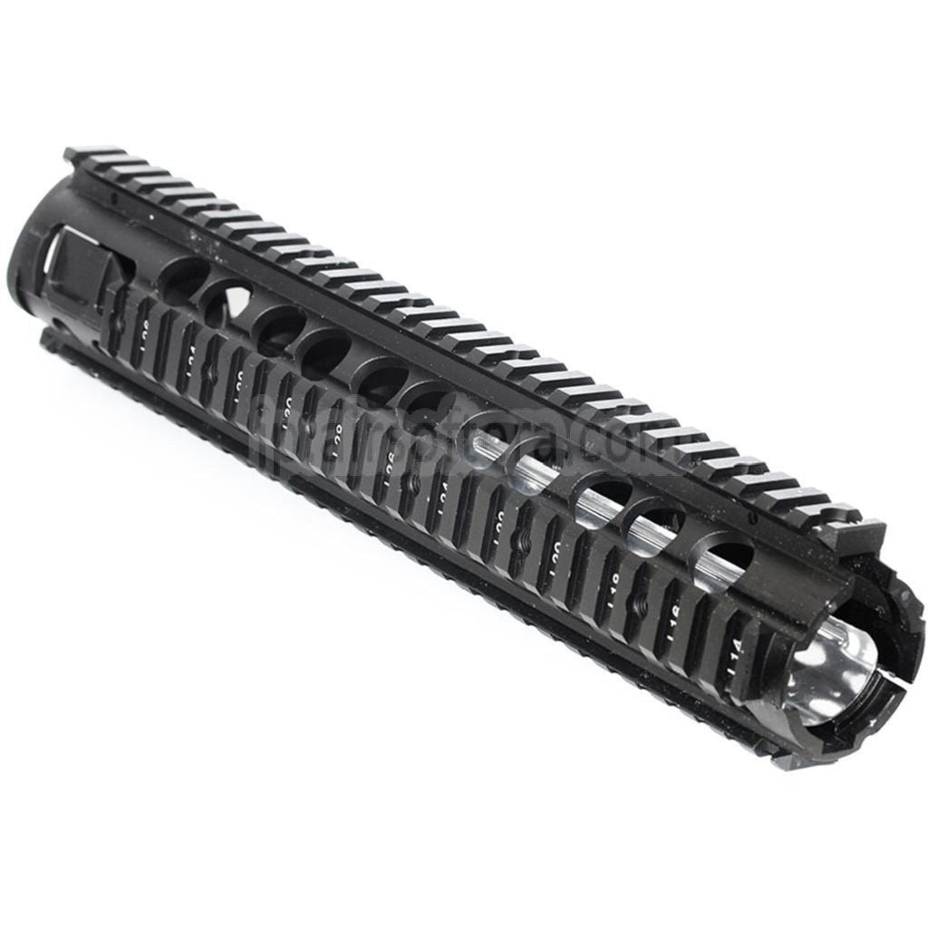 CYMA 295mm CNCアルミ製 M5 RASハンドガードレールシステム CYMA D-Boys、G&P Classic-Army、KWA、G&G、Jing Gong、JG、東京マルイ M4/M16シリーズ電動ガン対応 ブラック