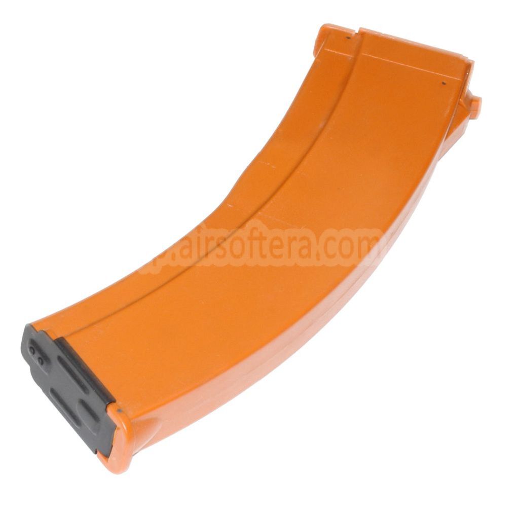 CYMA RPK74 800発ハイキャップフラッシュマガジン AKシリーズAEGライフル対応 エアソフトガン オレンジ