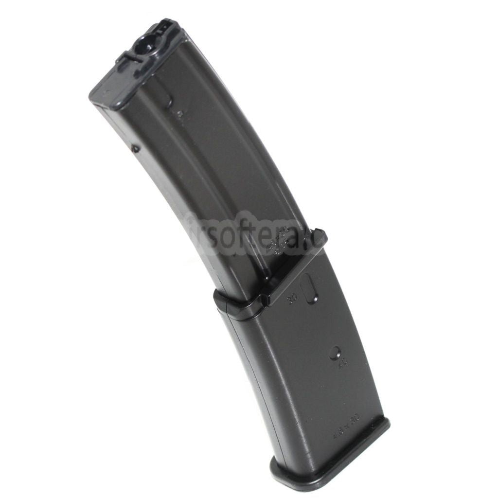 WELL 190発ハイキャップマガジン ロングタイプ WELL GALAXY 東京マルイ R4 MP7 MP7A1 シリーズ AEG ライフル エアガン ブラック
