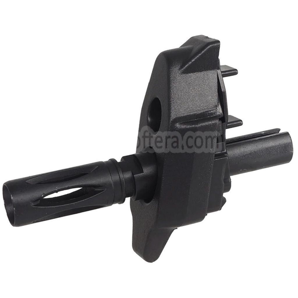 AirsoftEra フラッシュハイダーとバッテリーカバー   WELL R4 MP7A1 SMG AEGライフルに適合