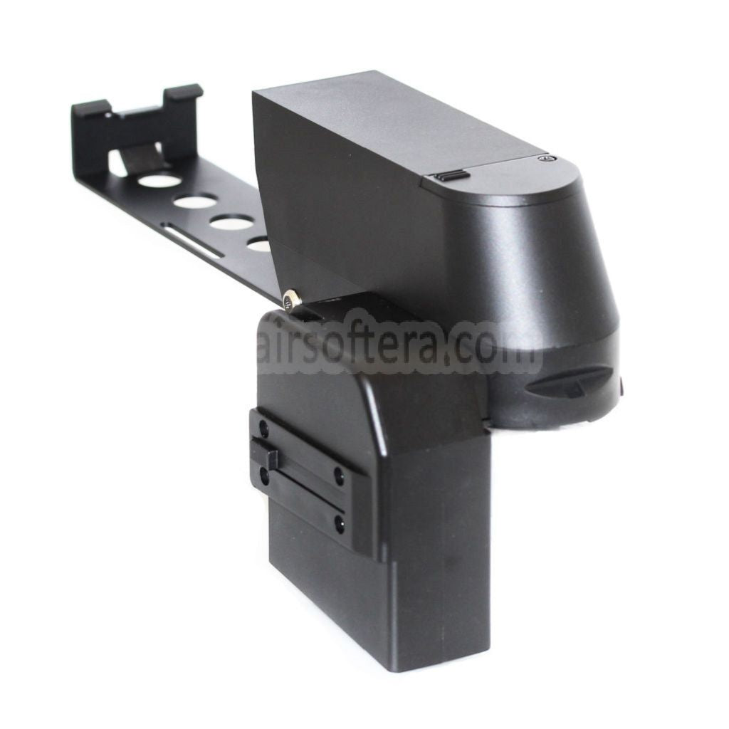 1500発ハイキャップボックスマガジン P90シリーズ電動ガン対応 ブラック