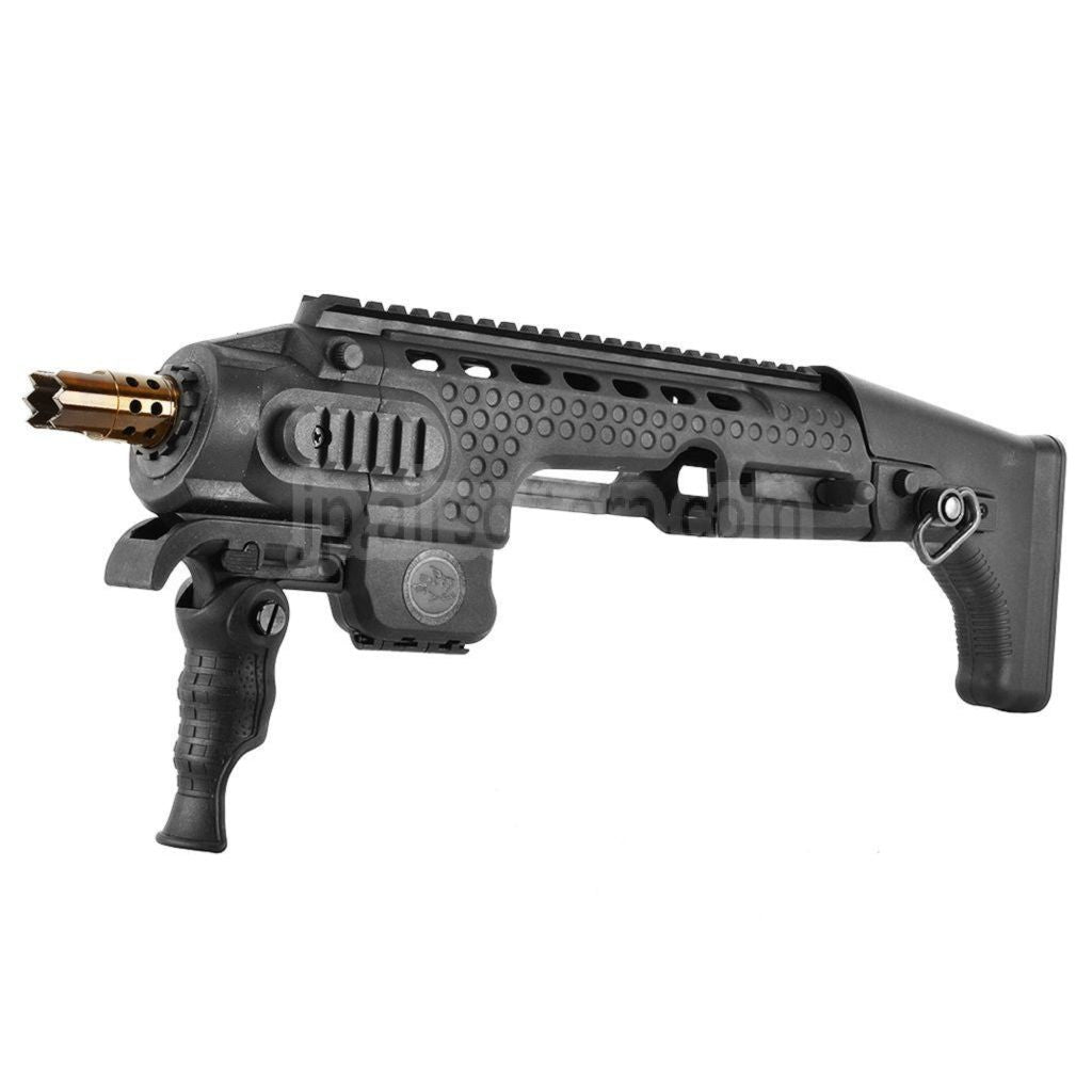 APS カリブアクション コンバットピストルカービンコンバージョンキット G17 G18Cピストル対応 エアソフト