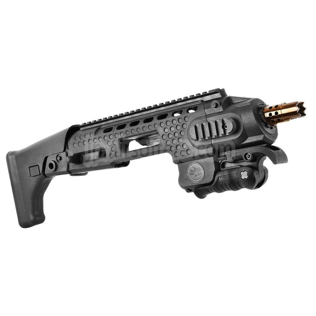 APS カリブアクション コンバットピストルカービンコンバージョンキット G17 G18Cピストル対応 エアソフト