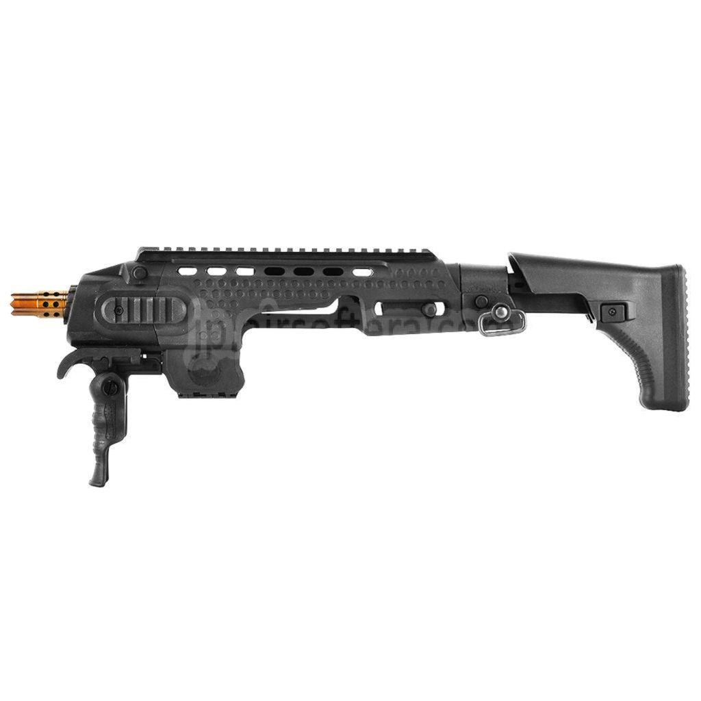 APS カリブアクション コンバットピストルカービンコンバージョンキット G17 G18Cピストル対応 エアソフト