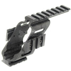 20mmウィーバーレール スコープマウントベース WE KSC TANAKA 東京マルイ G17 G18Cシリーズピストル対応 ブラック